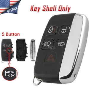 For 2011-2020 Jaguar XJ Xe XF F-Type Remote Key Fob Shell Case 5Button KOBJTF10A - Picture 1 of 9