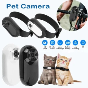 1080p Cat Dog Pet Camera Collar Monitor Sports Video Recorder Mini Body Camera - Picture 1 of 23