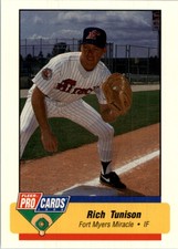 1994 Fort Myers Miracle Fleer/ProCards #1176 Rich Tunison
