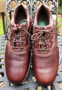 FJ FOOTJOY CONTOUR SERIES MENS BROWN GOLF SHOES 54135 Size 8.5 *NEW OUT OF BOX* - Picture 1 of 15
