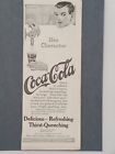 Coca-Cola Coke 1913 Print Advertisement Fountain Character Antique B&W 14 x5" Only $10.00 on eBay