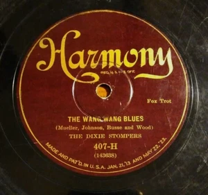 Fletcher Henderson - Dixie Stompers HARMONY 407 Wabash Blues/Wang Wang Blues - Picture 1 of 4
