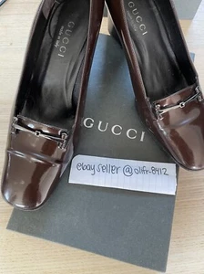 Vintage GUCCI heels - In ORIGINAL BOX - Picture 1 of 8