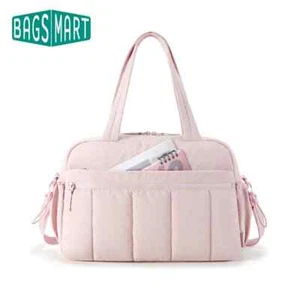 Travel Duffel Bag Gym Bag for Women with Wet Pocket Carry on Weekender Bags - Picture 1 of 12