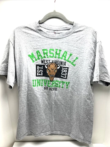 Marshall Thundering Herd Champion T-Shirt Size Large, Go Herd!! Cover