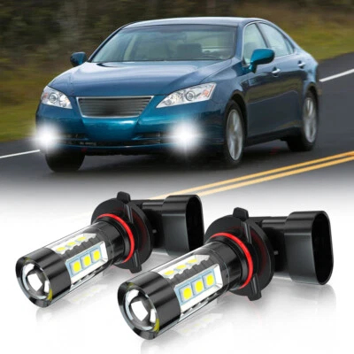 Para Lexus ES350 2007 2008 2009 2x 6000K LED 9140/9145 Bombillas antiniebla blancas Foto 1 de 4