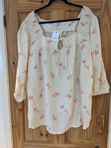 sz30 brand new pretty top by jd williams bnwt - Picture 1 of 4