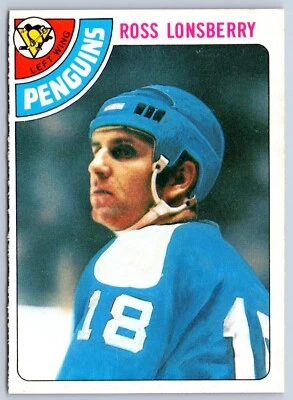 ROSS LONSBERRY 1978-79 O-PEE-CHEE 78-79 NO 186 NRMINT+              43505 - Image 1 of 2