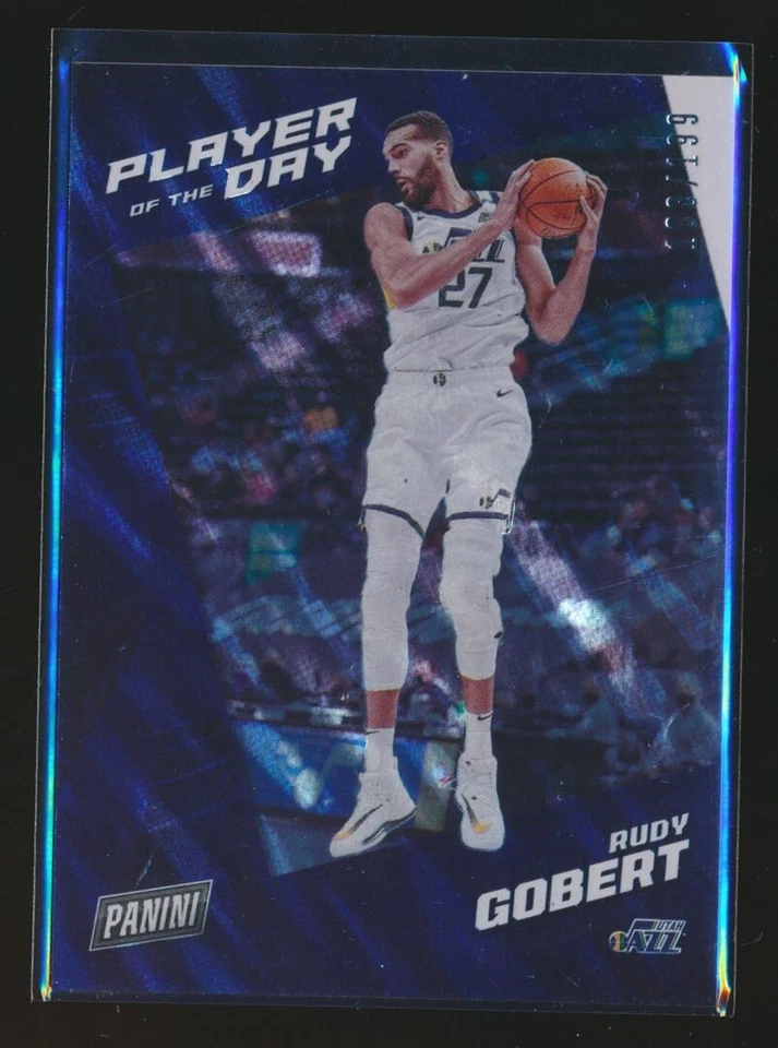2021-22 PANINI PLAYER OF DAY LAVA /199 RUDY GOBERT JAZZ - Image 1 of 1