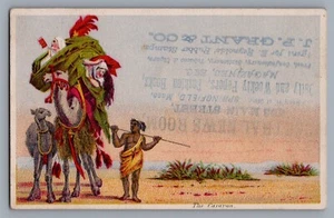 1800s Victorian Trade Card Central News Room Newspaper Springfield Massachusetts - Picture 1 of 2