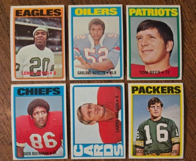 1972 TOPPS FOOTBALL YOU PICK #201 - #263 ****FREE SHIPPING**** - Image 1 of 4