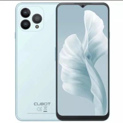 Cubot P80 *  Android * 8GB/512G * 48MP * 6.58” Screen * Light Blue * NEW - image 1 of 4