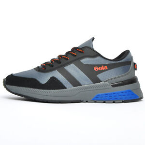 Gola Atomics Men's Running Shoes Workout Fitness Gym Casual Trainers Grey