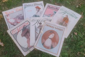 Rare Lot Of 7 Antique 1905-1906 Modern Woman Magazine  - Imagen 1 de 8