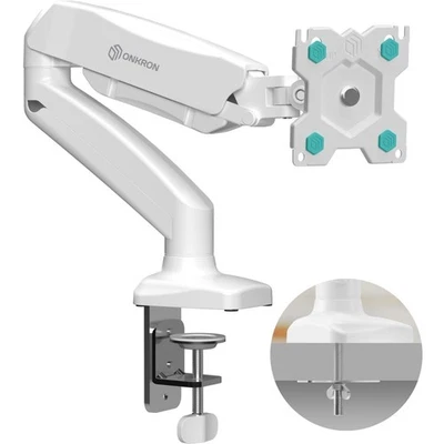 ONKRON Monitor Tischhalterung 13-32", bis 8 kg, Gasdruckfeder, G80-W - Bild 1 von 4