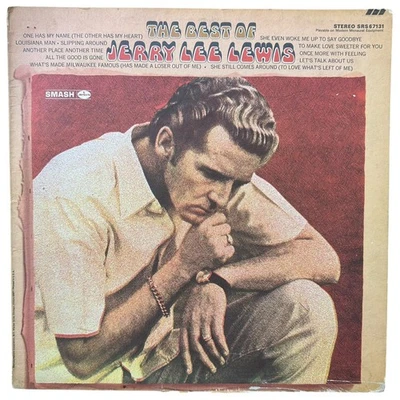 The Best of Jerry Lee Lewis (VG/VG) Smash SRS 67131 Vinyl Record LP Foto 1 de 4