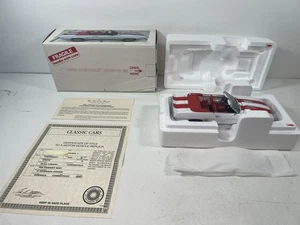 DANBURY MINT NIB 1969 CHEVROLET CAMARO SS 1:24 '69 CHEVY Red White Convertible - Picture 1 of 21