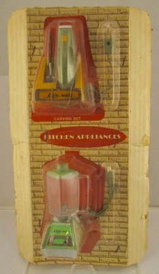 Juego de licuadora y tallado Ideal Mini-matic 1970 vintage - como nuevo estado nuevo Foto 1 de 3