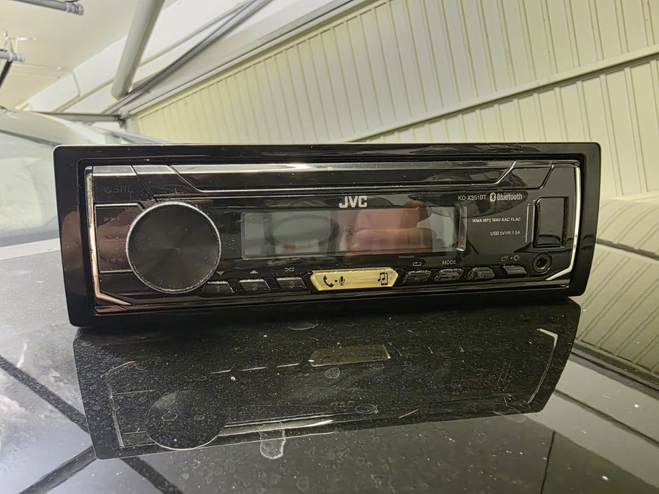 JVC KD-X351BT Autoradio mit Bluetooth CD MP3 USB AUX 1DIN - Bild 1 von 4