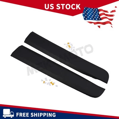 For 2018-2023 CHEVROLET TRAVERSE FRONT DRIVER+PASSENGER SIDE DOOR MOLDING COVER - Image 1 of 4
