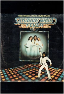 BEE GEES SATURDAY NIGHT FEVER 2XVINYL ALBUM - Picture 1 of 2