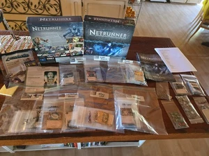 Android Netrunner LCG Core Set con 2 paquetes de datos + expansión de creación y control - Imagen 1 de 12