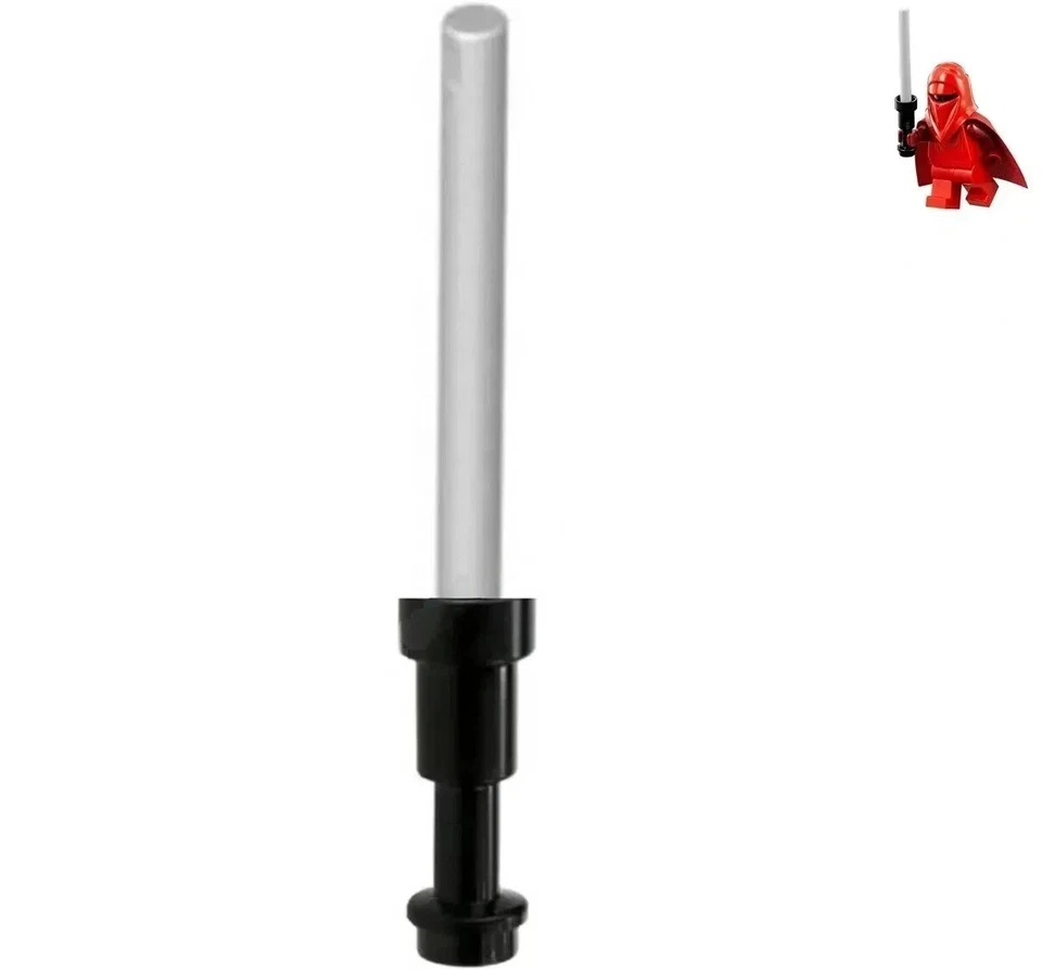 LEGO Star Wars Imperial Guardia Real Lanza Arma Espada Sable Empuñadura Negra NUEVO Foto 1 de 1