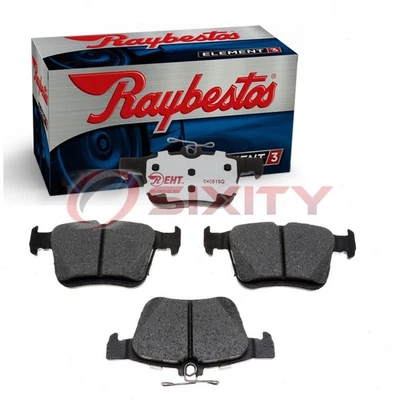 Raybestos Element3 Rear Disc Brake Pad Set for 2015-2020 Audi A3 Quattro le - Image 1 of 4