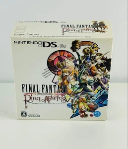 Nintendo DS Lite Final Fantasy Crystal Chronicles Anillo de Destinos Blanco JP En Caja - Imagen 1 de 14