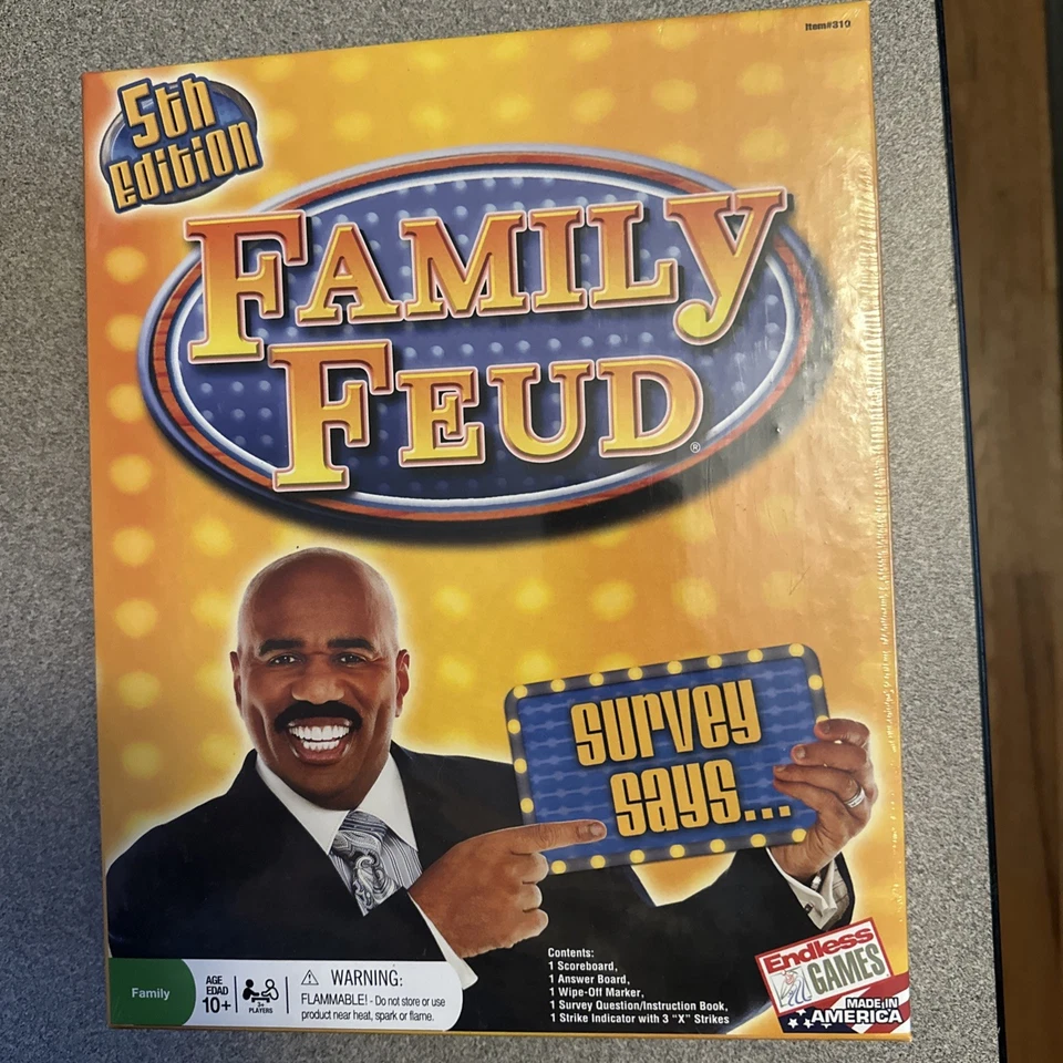 Juego de Mesa Family Feud 5ª Edición Nuevo Precintado. Foto 1 de 1