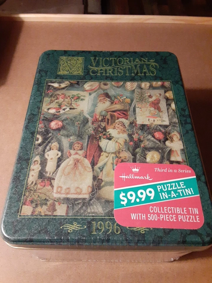 Hallmark Springbok Victorian Christmas 1996 Puzzle 3rd in Series Vintage