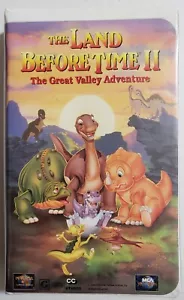 The Land Before Time II : The Great Valley Adventure VHS 1994 (Clamshell) - Picture 1 of 5