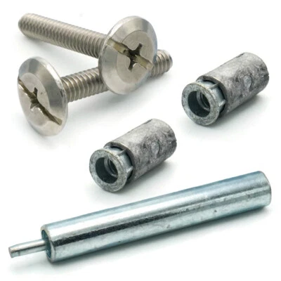 Kit de herrajes Hurricane acero inoxidable Phillips combo drive + anclajes y juego de herramientas Foto 1 de 4