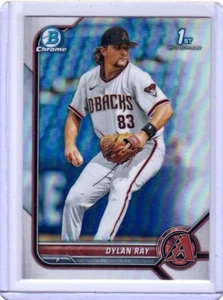 Dylan Ray REFRACTOR 1st Bowman 2022 Bowman Draft BDC-191 Arizona - Picture 1 of 2