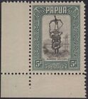 Papua 1932 Pictorials 5D Corner Single, Mh