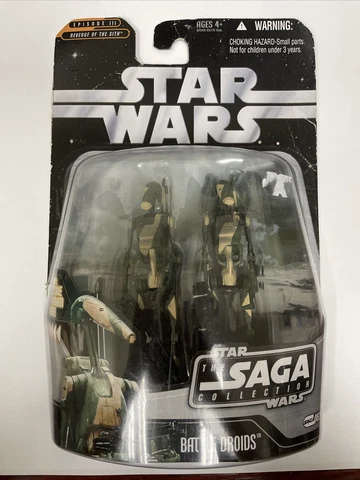 ACTION FIGURE STAR WARS THE SAGA COLLECTION 2006 HASBRO BATTLE DROIDS 062 Cover