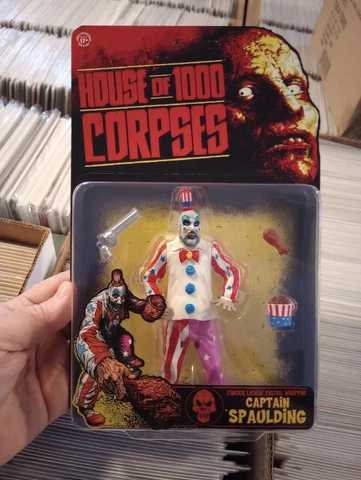 House Of 1000 Corpses Captain Spaulding Action Figure New Unpunched MOC Cover