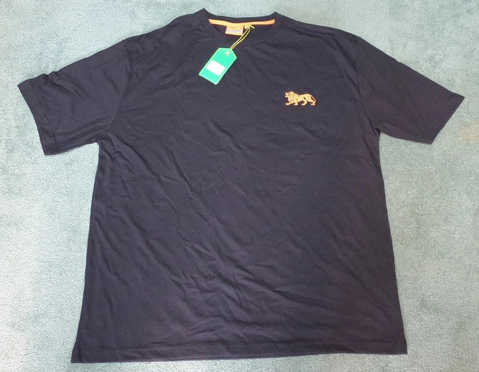 Mens BLACK LONSDALE T-Shirt RRP £19.99. SUPREME QUALITY SMART CASUAL NEW ! - Image 1 of 1