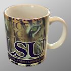 LSU Tigers Coffee Mug Collegiate Licensed Teacup Drink Purple Louisiana State