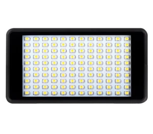 Kleine Weitwinkel-LED-Videoleuchte mit Smartphone-Halterung MK-S150 - Bild 1 von 5