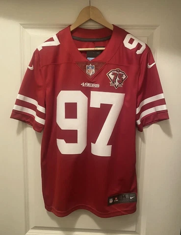 Nick Bosa San Francisco 49ers Nike Vapor Untouchable Limited Stitched Jersey Med Cover