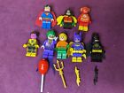 Lego DC Comincs 8 Minifigures Lot Excellent condition Flash Batgirl Joker Robin
