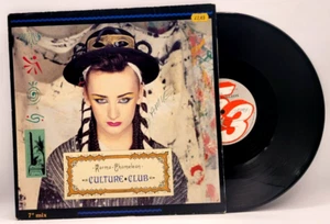 CULTURE CLUB - KARMA CHAMELEON - ROCK POP SINGLE IMPORT UK - Picture 1 of 2