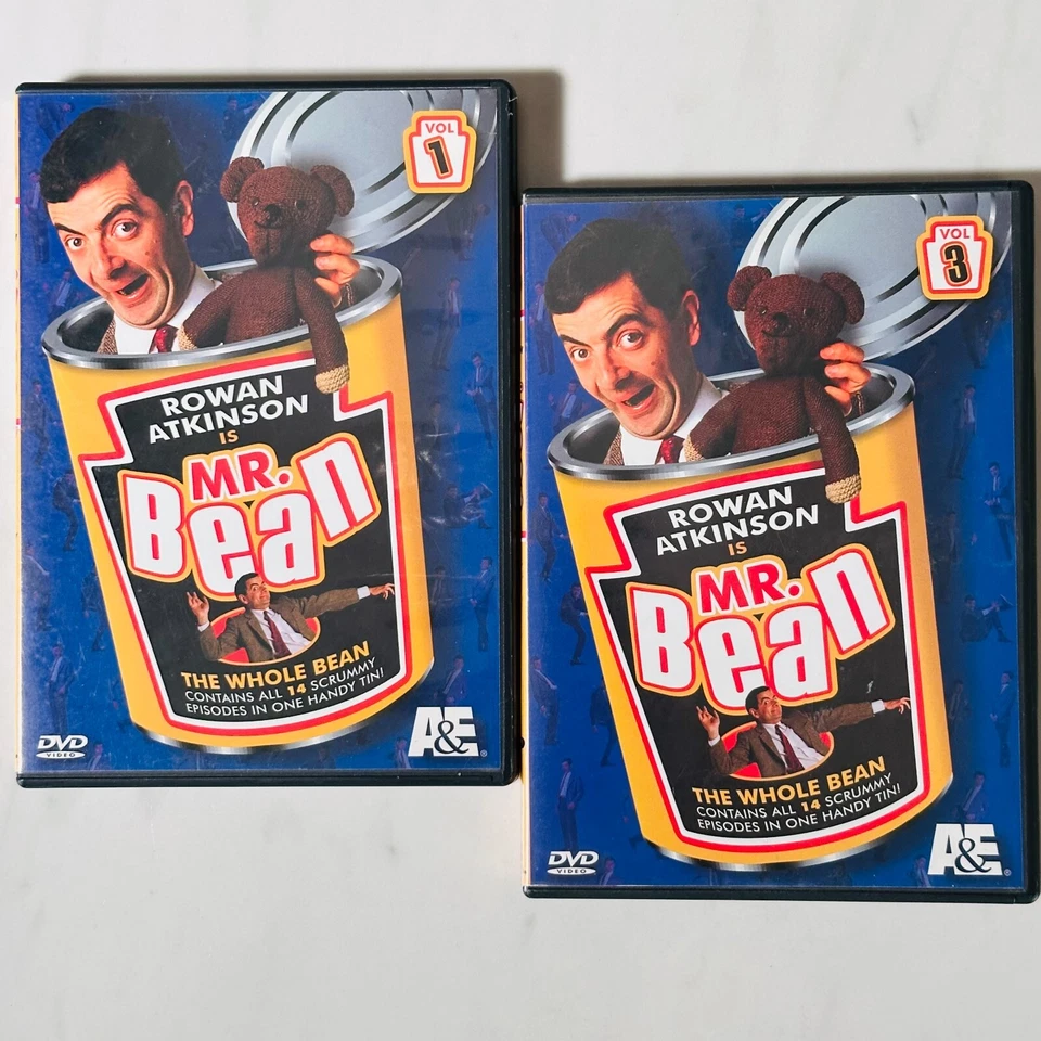 Mr. Bean - Volume 1 & 3 - DVD - Rowan Atkinson - Image 1 of 4
