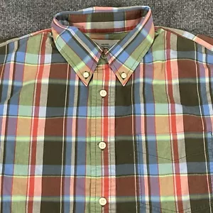 Jack Spade Shirt Men's Large Plaid Long Sleeve Button Down - Picture 1 of 7