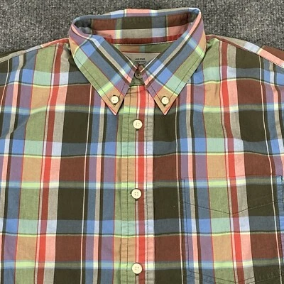 Camisa Jack Spade para hombre grande a cuadros manga larga con botones Foto 1 de 4