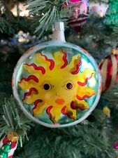 New ListingChristopher Radko Mediterranean Sunshine Glass Ball Christmas Ornament