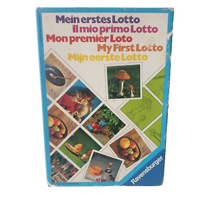 Mein erstes Lotto Ravensburger Spielzeug Spiele Gesellschaftsspiele 1972
