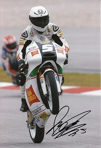 Romano Fenati Hand Signed San Carlo FTR Honda 12x8 Photo 2013 Moto3. - Picture 1 of 1