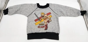 Rare Vintage MOTU Masters Of The Universe He Man Sweatshirt Kids Size 5 - Picture 1 of 4